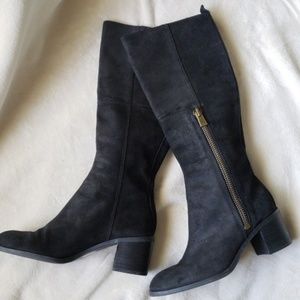 Nine West chunky heel boots